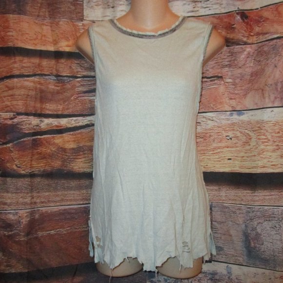 We The Free People Ringer Distressed Vintage Tee - Picture 5 of 12